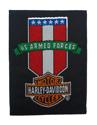 Vintage 1994 Harley-Davidson Motorrad Skybox Sammelkarten Aufnäher Patch Abzeichen #2