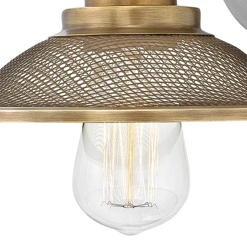 Hinkley Lighting 5290 Rigby 1 Light 8"W Bathroom Sconce - Nickel - Picture 4 of 6