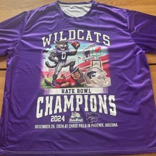 New Men's 5XL Kansas State University Fan Jersey