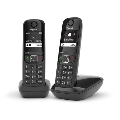 Gigaset AS690 Duo schwarz int. NEW