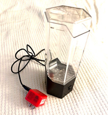 Fish Tank for 1 fish or 2. It plugs in to airate the water. It is 9 1/2 x3 1/2