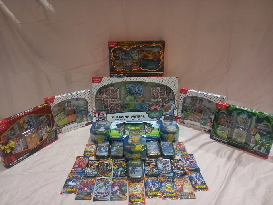 Pokemon TCG Mixed Origin Mystery Bundle 9 Boosters, 2 Ultra Rares, 1 Graded Card - image 2 of 4
