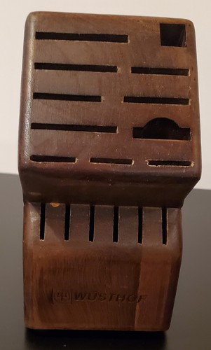 Wusthof Wooden Knife Block 17 Slot - Brown - 第 1/10 張圖片