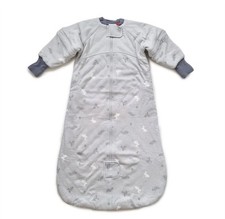 BUBBA BLUE 2.5Tog Sleep Bag Convertible Short Or Long Sleeves size 3-12m GREY