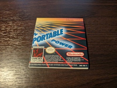 Now Your'e Playing With Portable Power Nintendo Game Boy 1991 Poster DMG-USA-3