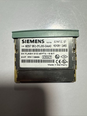 Siemens Simatic S7-300 MMC 512KB 6ES7951-0KJ00-0AA0 Memory Card