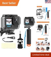 Underwater GoPro Hero Protective Case with 5K Clarity   60M Waterproof Certified