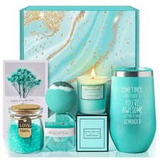 Gardenia Self Care Spa Gift Basket for Women Birthday Christmas Gifts for Her