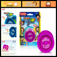 Beginner Responsive Yo-Yo for Kids - Purple/Yellow, Great YoYo Toy for Fun 