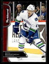 2016-17 Parkhurst #303 Sven Baertschi Red Card Vancouver Canucks