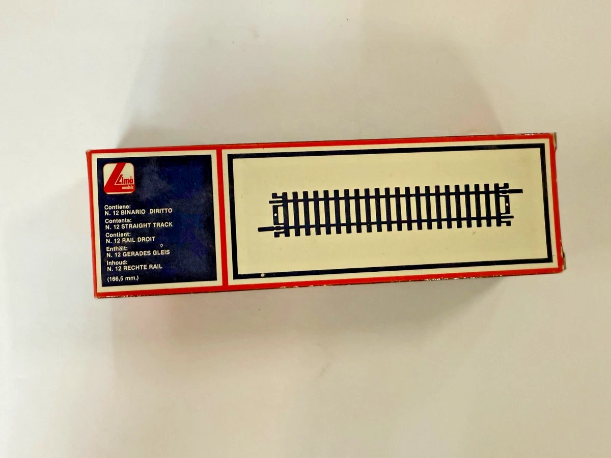6 Rails Droits De Train Miniature - Réf 3021 - Occasion Pour Modélisme
