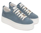 BLACK GARDENS E615310D 203 SNEAKERS SHOES WOMEN LACES LACES VELOUR AVIO