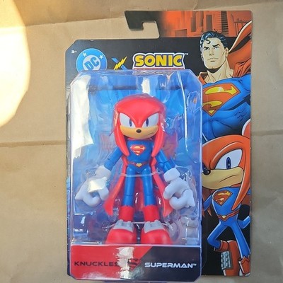 Jakks Pacific Knuckles Superman Sonic Action Figure Collector's Edition