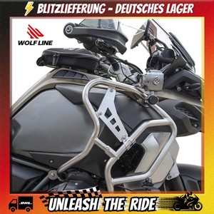 ZIEGER Sturzbügel-Set Schutzbügel Für BMW R 1200 GS BJ 2013-18 Schwarz 4251361240871