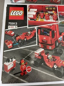 LEGO SPEED CHAMPIONS: F14 T & Scuderia Ferrari Truck (75913) | New | Retired