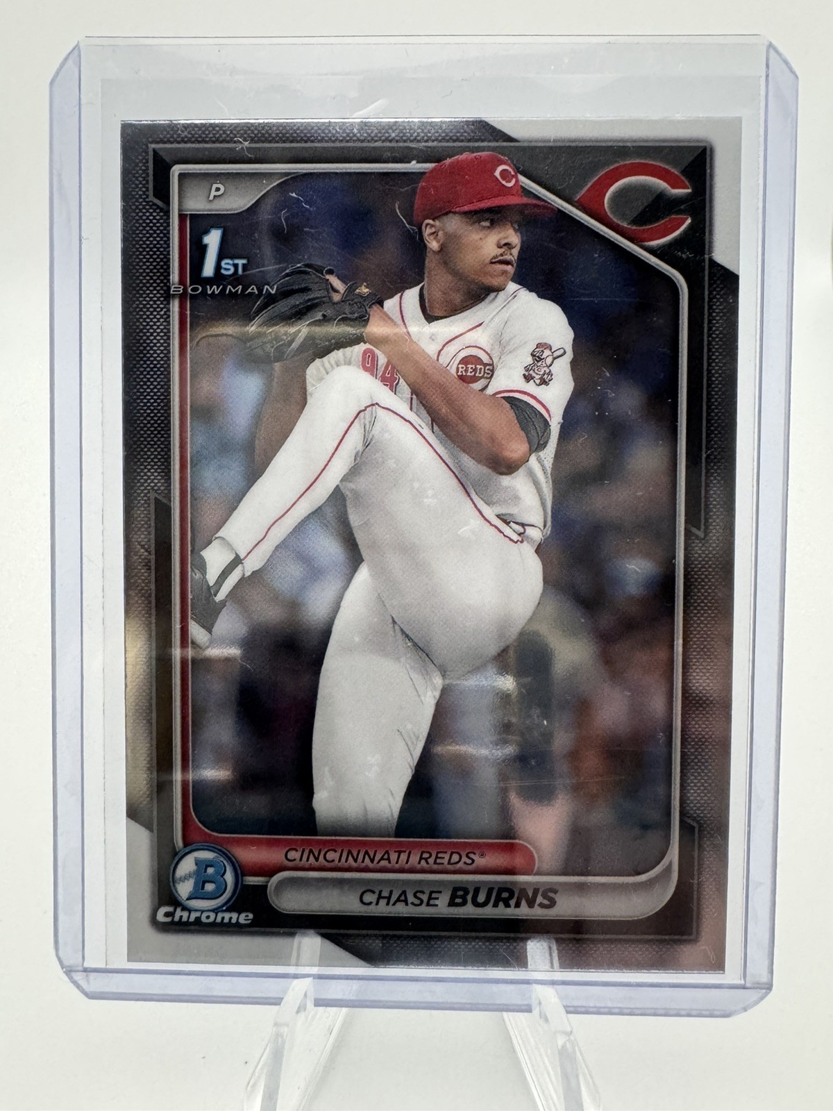 2024 Bowman Draft - Chrome Chase Burns #BDC-55 Refractor (RC)