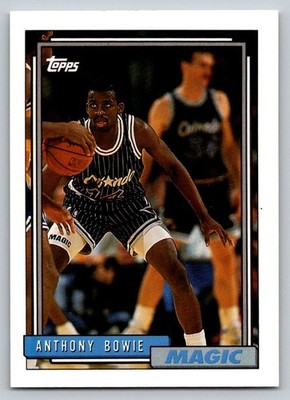 1992-93 Topps - Anthony Bowie #15