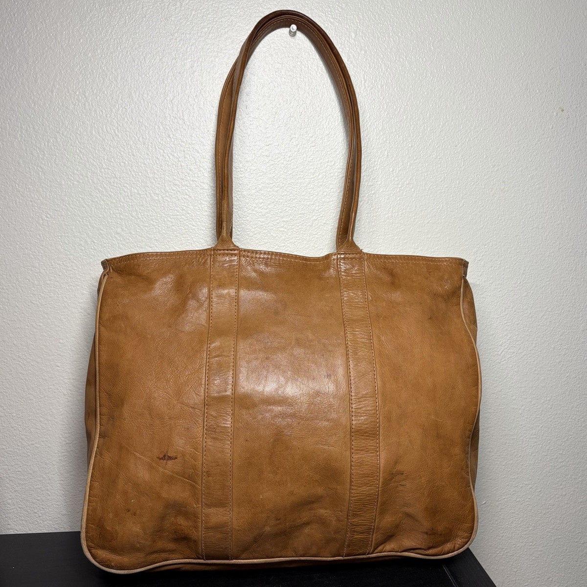 ☆80’レーバンボシュロム製 超レア ヴィンテージ Ｂ&LＬAY-BAN USA Vintage Rare 80s LL Bean Leather Tote Boat Bag Zip Brown Tan | eBay