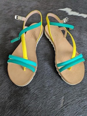 MARC CAIN Sandale, super sommerlich und schön,  Grösse 38. Ein Top-Schnäppchen