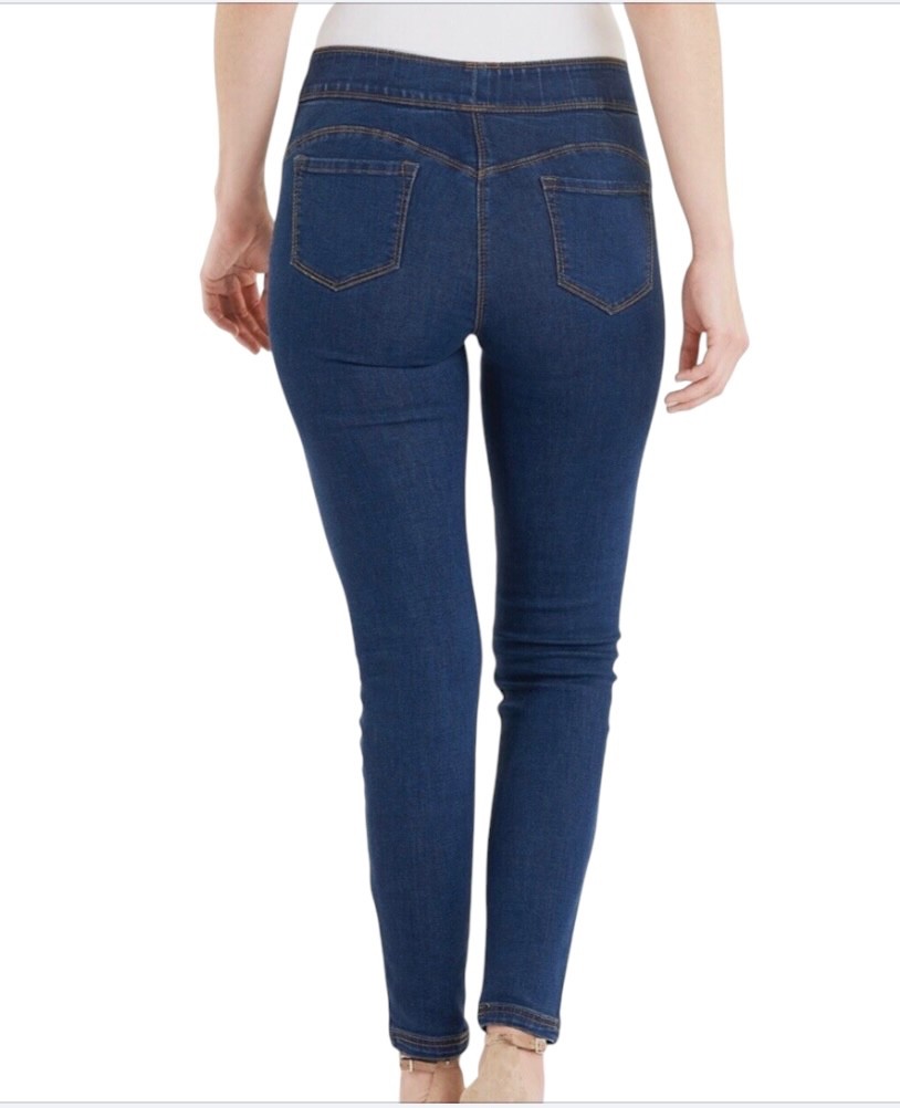 COCO+CARMEN Pull-On Jeans Jeggings OMG HOLDS LIFTS SHAPING Skinny Sculpting S