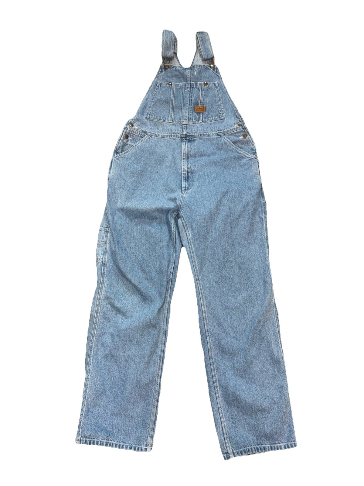 Vintage Walls Denim Carpenter Bib Overalls Men's Size 36x32 Farmer Painter