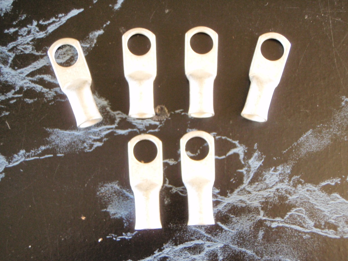 ののん BATTERY CABLE LUGS TINNED COPPER TERMINAL 639 252236 #8 WIRE 3/8