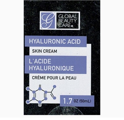 Hyaluronic Acid Skin Cream Global Beauty Care 1.7oz