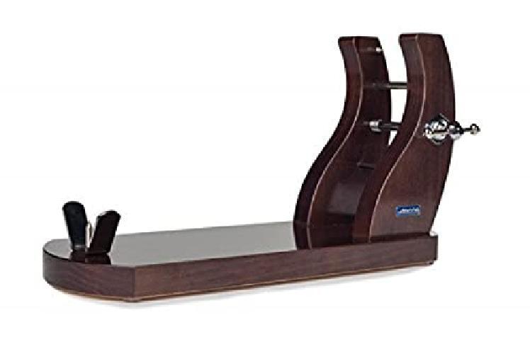 Arcos Accessori, Porta Prosciutto, Accessori Metallo 500x280x180 mm, Legno di Ba