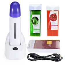 Roll on depilatory wax heater cartridge Warmer Hair Removal waxing Tool kit