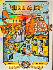 DEAD AND COMPANY SPHERE STICKER/POSTER AUGUST 1,2,3,8,9,10 DEAD AND COMPANY SPHERE STICKER/POSTER AUGUST 1,2,3,8,9,10