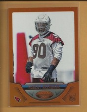 Robert Nkemdiche RC 2016 Certified MIRROR ORANGE Rookie Card #198 serial # / 225