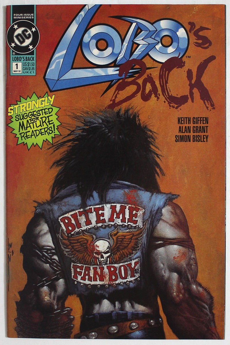 Lobo's Back #1 1992 Simon Bisley Cover DC Comics High Grade | eBay