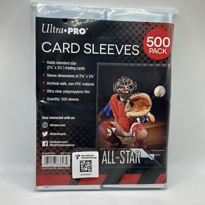#ad #ad Ultra Pro Penny Card Soft Sleeves 500 Pack for Standard Sized Cards $8.14