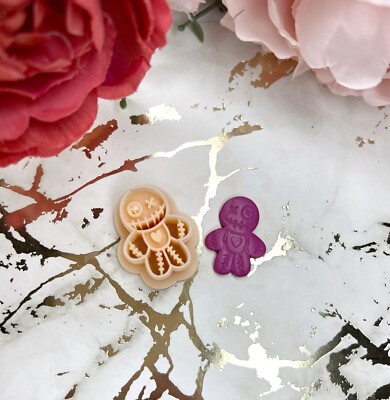 Voodoo Puppe Polymer Clay Cutter | 3D gedrucktes Tonwerkzeug | IrisCrafts7 UK