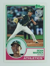 2018 Topps Update Series - 1983 Topps Design #83-30 Sean Manaea