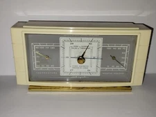 Mid Century Airguide Instrument Co Barometer Thermometer Humidity Vintage Gauges