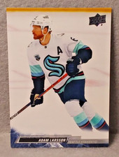 Adam Larsson - 2022-23 Upper Deck Series 2 Base #400 - Seattle Kraken