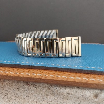 5/8'' Crown USA 10k Gold-Fill Scissor Expansion Unused 1950s Vintage Watch Band