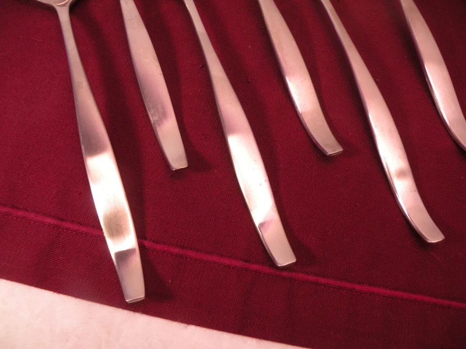 Conjunto de 6 colheres de sopa de aço inoxidável equilíbrio configurações gourmet 8 1/8" - Imagem 4 de 4