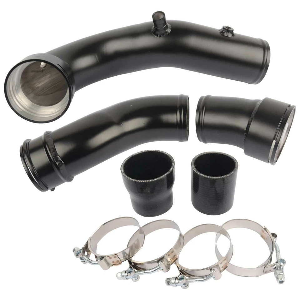 Tubo de carga + kit de tubo de refuerzo para BMW 3.0L N55 535i 640i 740i F10 F12 F13 Foto 3 de 4