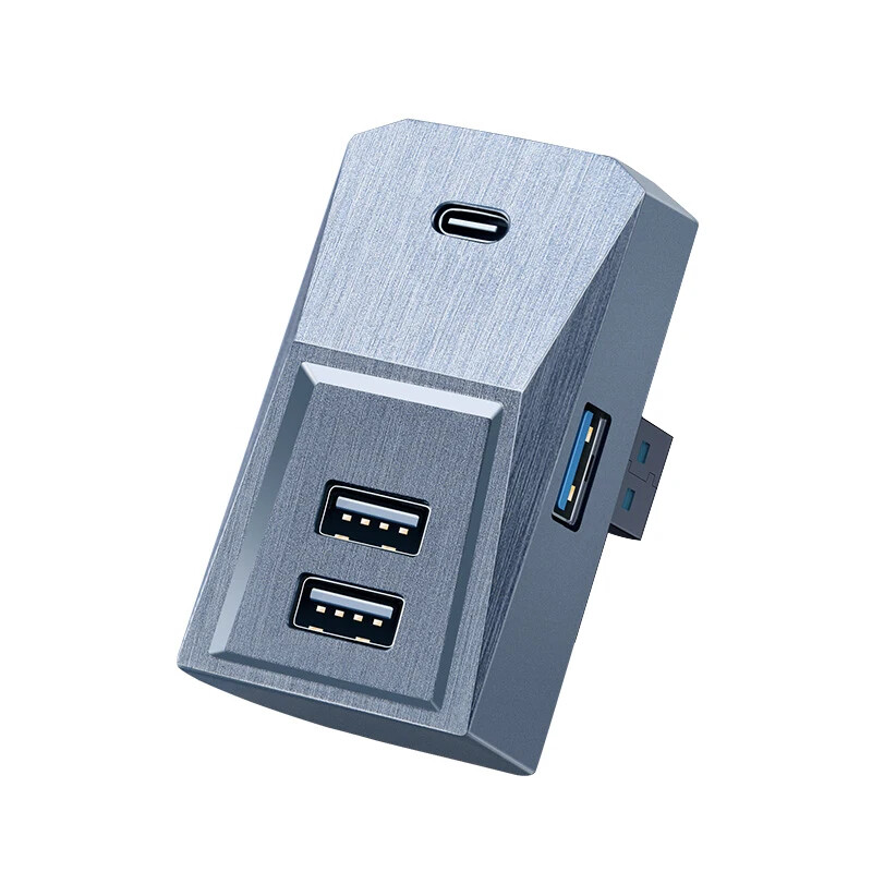 Tesla Y USB Fast Charger Splitter Hub for Multiple Devices  