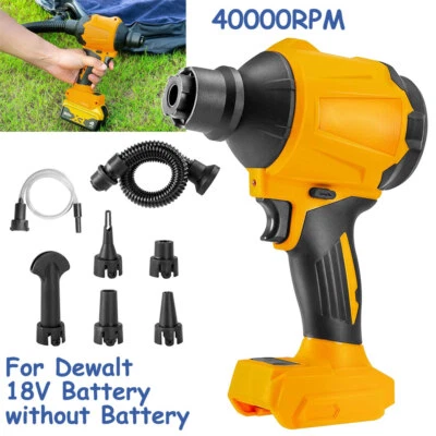 MARKENLOS Luftpumpe Staubgebläse Bläser Staubbläser Air Duster Für Dewalt 18V Akku (Ohne)