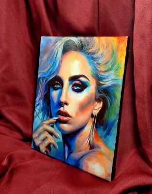 Original painting of Lady Gaga 
