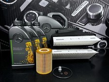 Genuine Mercedes-Benz W166 ML GLE 350d Oil and Air Filters with Engine Oil ZMLV1