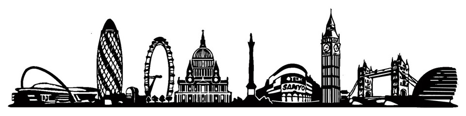 London Skylne Wall Decal Hd Pctures Poster London Skylne – Wall