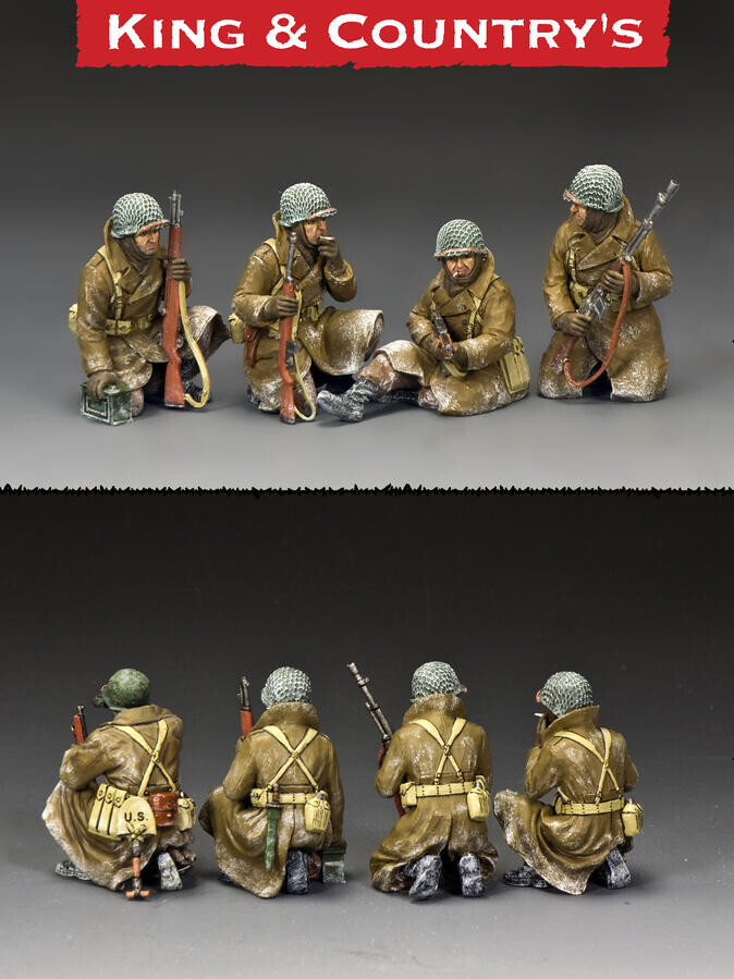 King and Country BBA101 Figurine Soldat US Seconde Guerre Mondiale 1/30