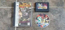 Dragon Force Sega Saturn CD RPG Complete CIB Case Manual RAM Cart & Sticker Lot!