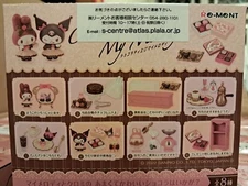 Re-Ment Miniatures Sanrio My Melody Kuromi Chocolate Shop Set