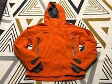 Mammut Nirvana Women's 3-layer Goretex Softshell Orange Mountain Jacket Size S