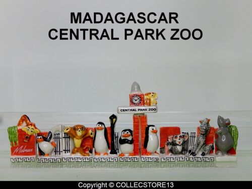 SERIE COMPLETE DE FEVES MADAGASCAR CENTRAL PARK ZOO 2023 - Afbeelding 1 van 1